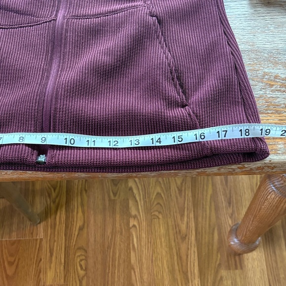 Spyder Maroon Ribbed Jacket - Picture 10 of 10